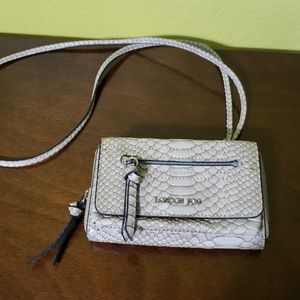 NEVER USED - London Fog wallet with strap
